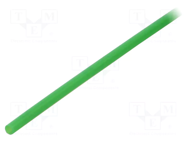 (imagem para) Manga termoretractil 1m 2:1 Ø3.2>1.6mm verde